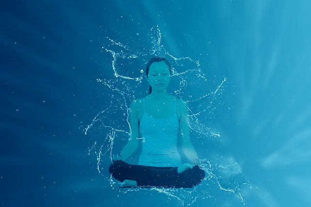 meditace ve vodě